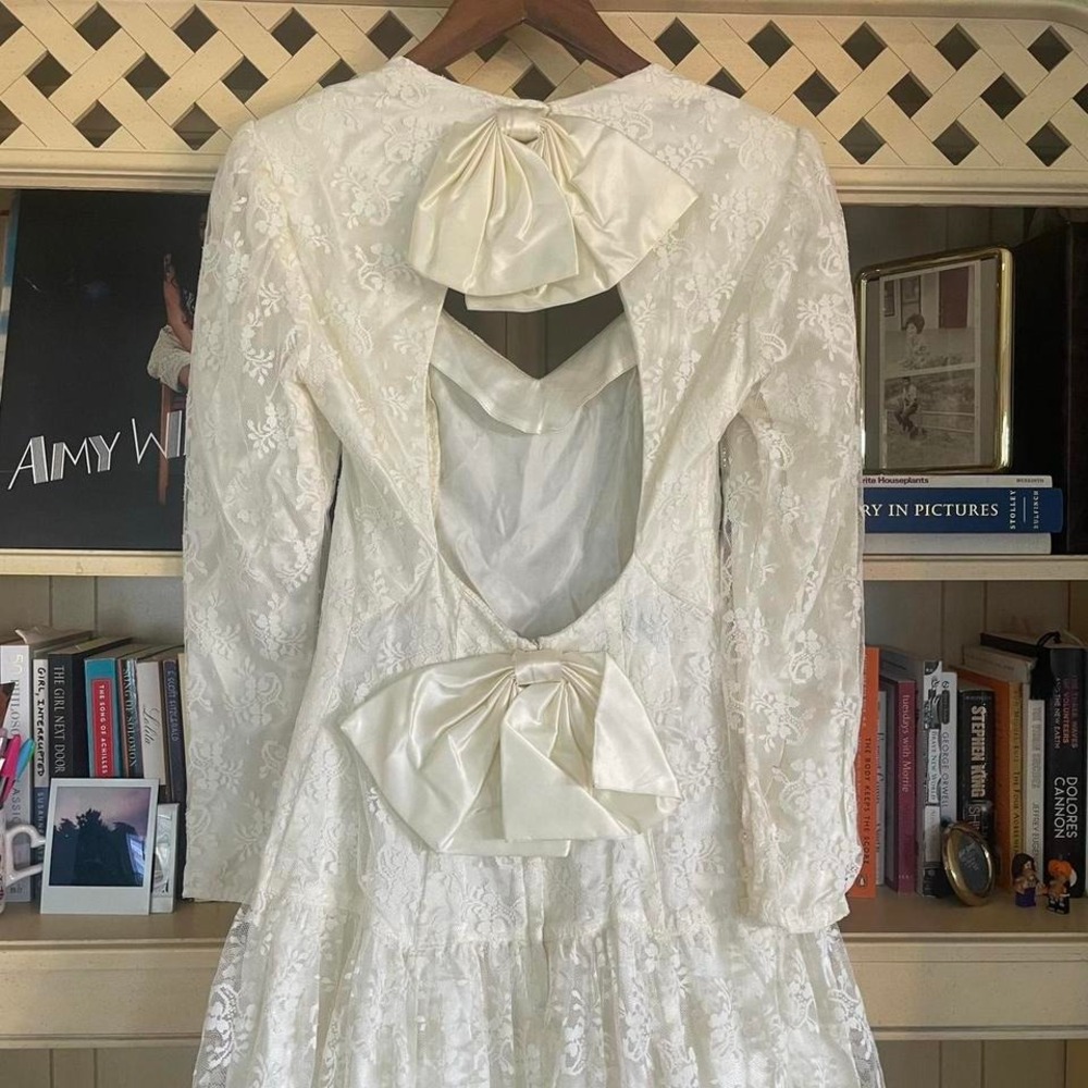 Vintage Gunne Sax by‎ Jessica McClintock Wedding Dress - Picture 8 of 8